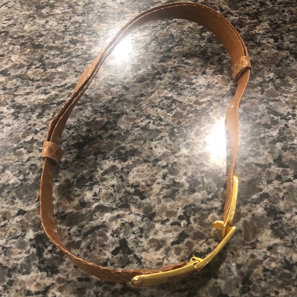 Gold Vintage Judith Leiber belt